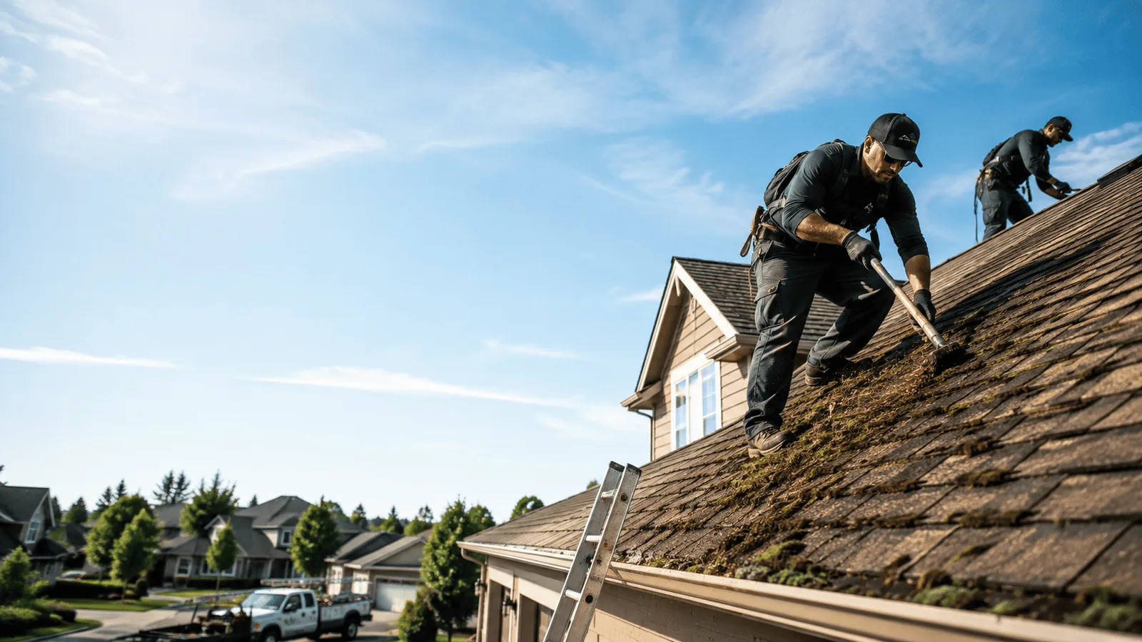 Roof Moss Removal in Rackerby, CA near me
